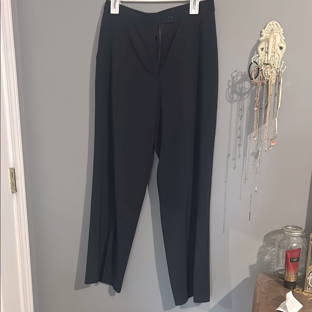 Kim Rogers dark navy blue Wide Leg Pants